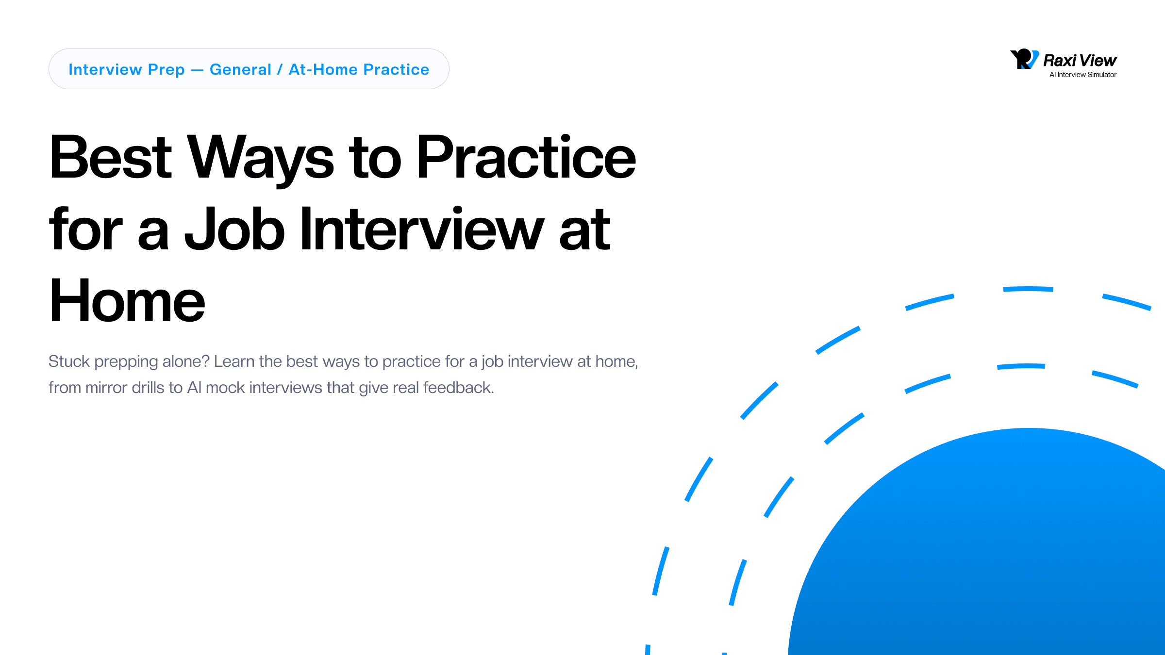 Best Ways to Practice for a Job Interview at Home